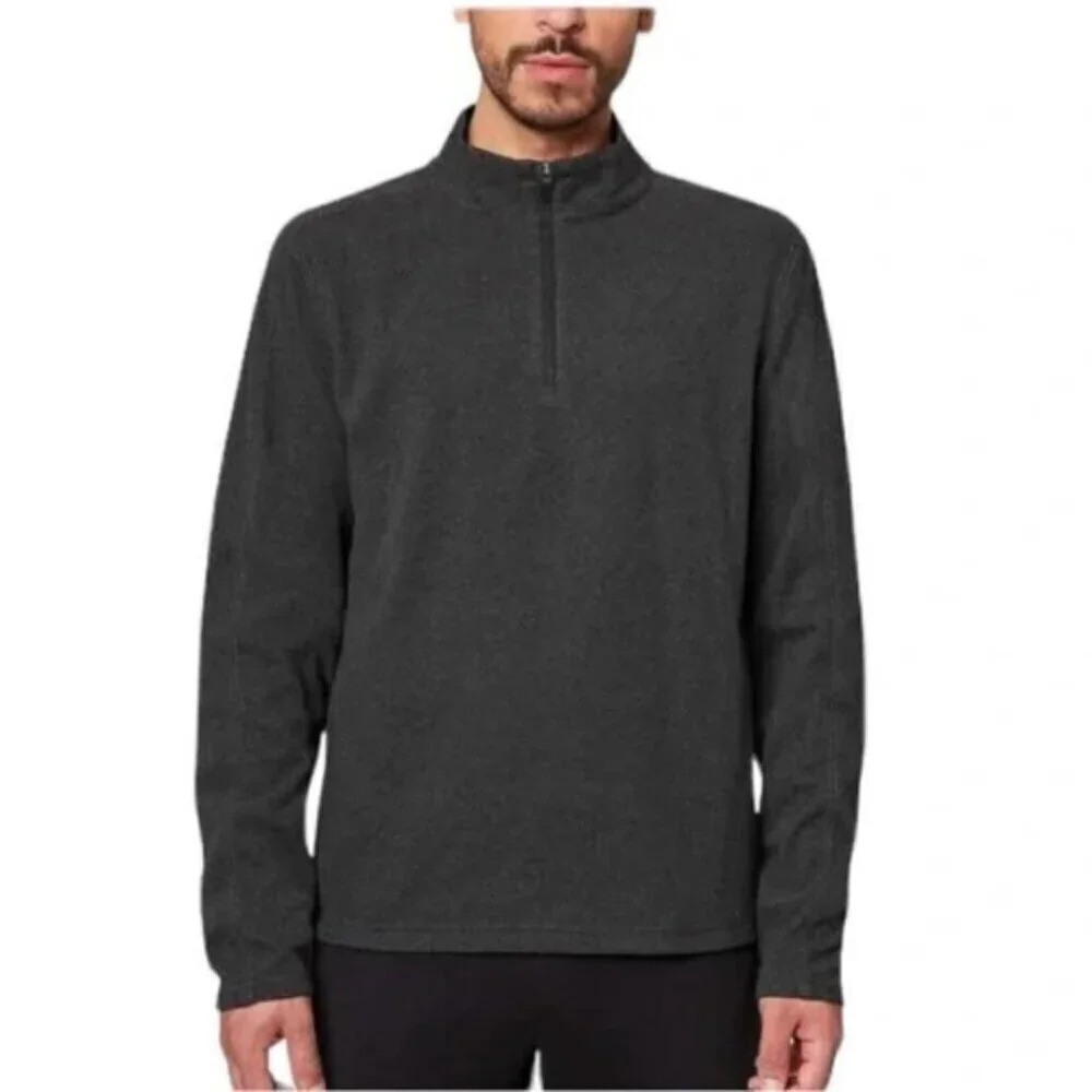 Mondetta Outdoor Project Mens Size Medium Quarter  Soft Fleece Zip Top
